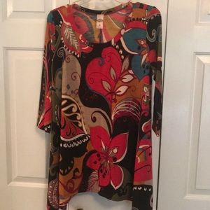 Black/Multi tunic